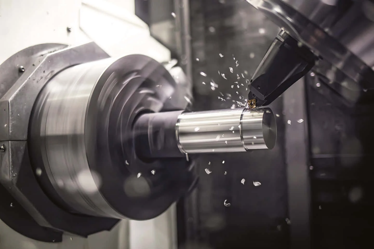CNC machining operation